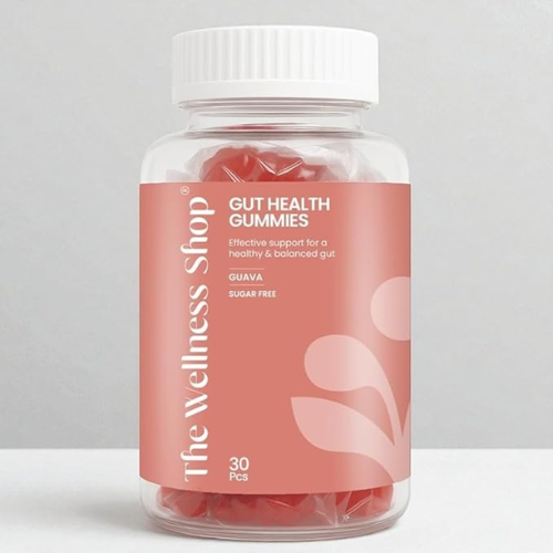 The Wellness Shop Gut Health Gummies | Multi Vitamin Supplement- B3, A, C, & Bacillus Coagulans Extracts